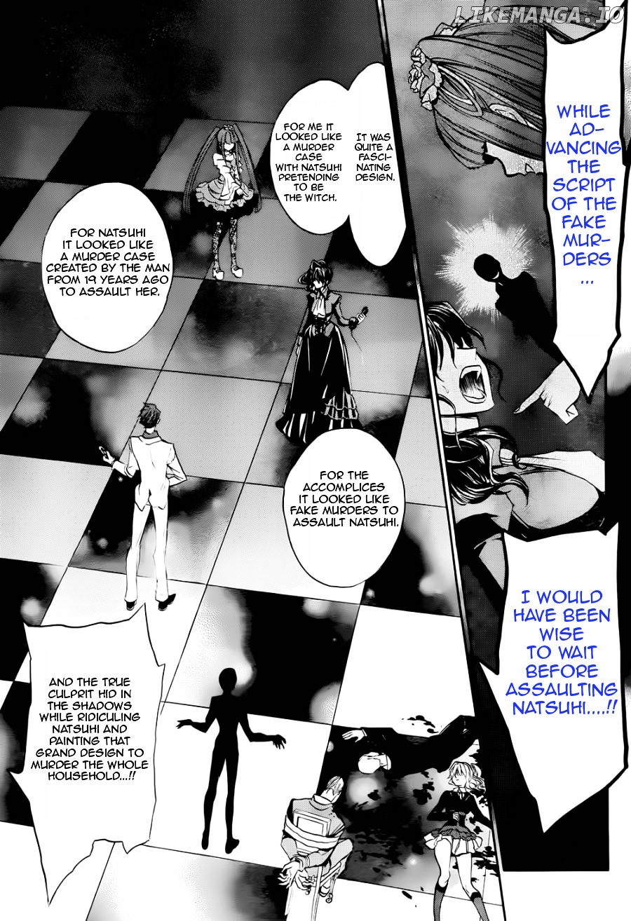 Umineko no Naku Koro ni Chiru Episode 8: Twilight of the Golden Witch chapter 20 - page 37