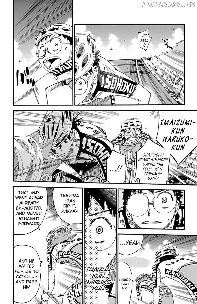 Yowamushi Pedal Chapter 483 - page 2