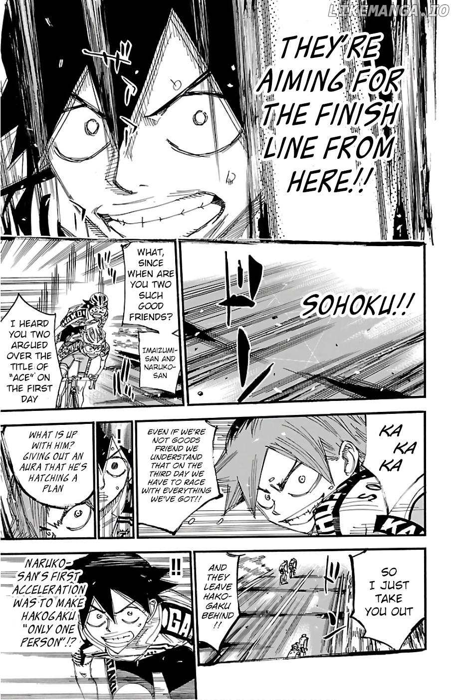 Yowamushi Pedal Chapter 483 - page 12