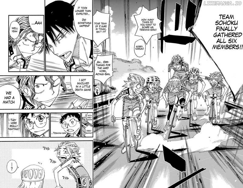 Yowamushi Pedal Chapter 449 - page 4