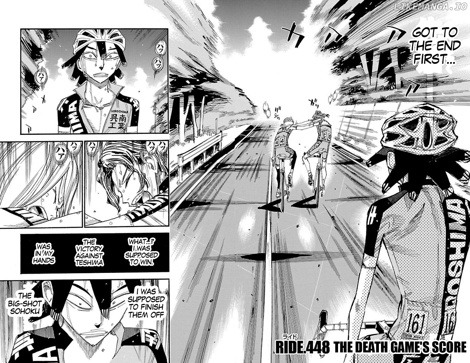 Yowamushi Pedal Chapter 448 - page 2