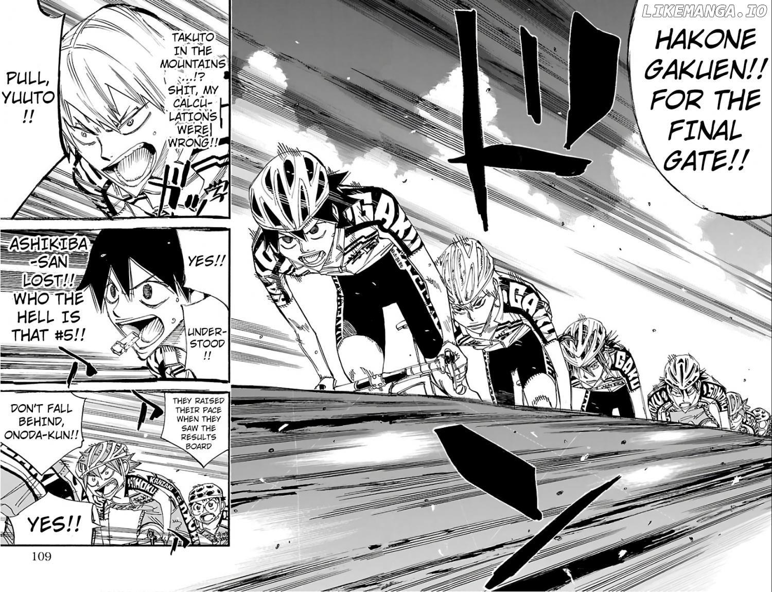 Yowamushi Pedal Chapter 481 - page 14