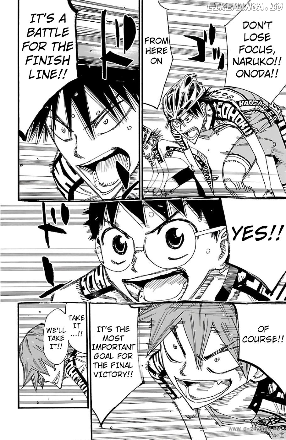 Yowamushi Pedal Chapter 481 - page 15