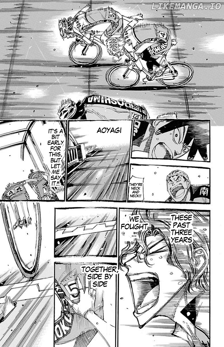 Yowamushi Pedal Chapter 447 - page 14