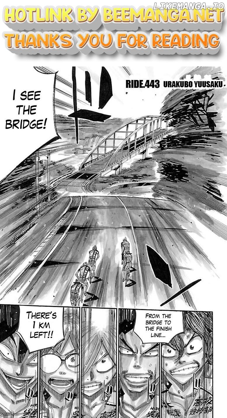 Yowamushi Pedal Chapter 443 - page 1