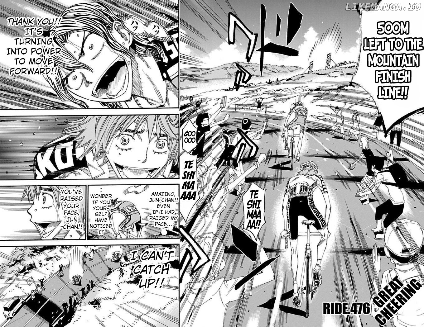 Yowamushi Pedal Chapter 476 - page 3