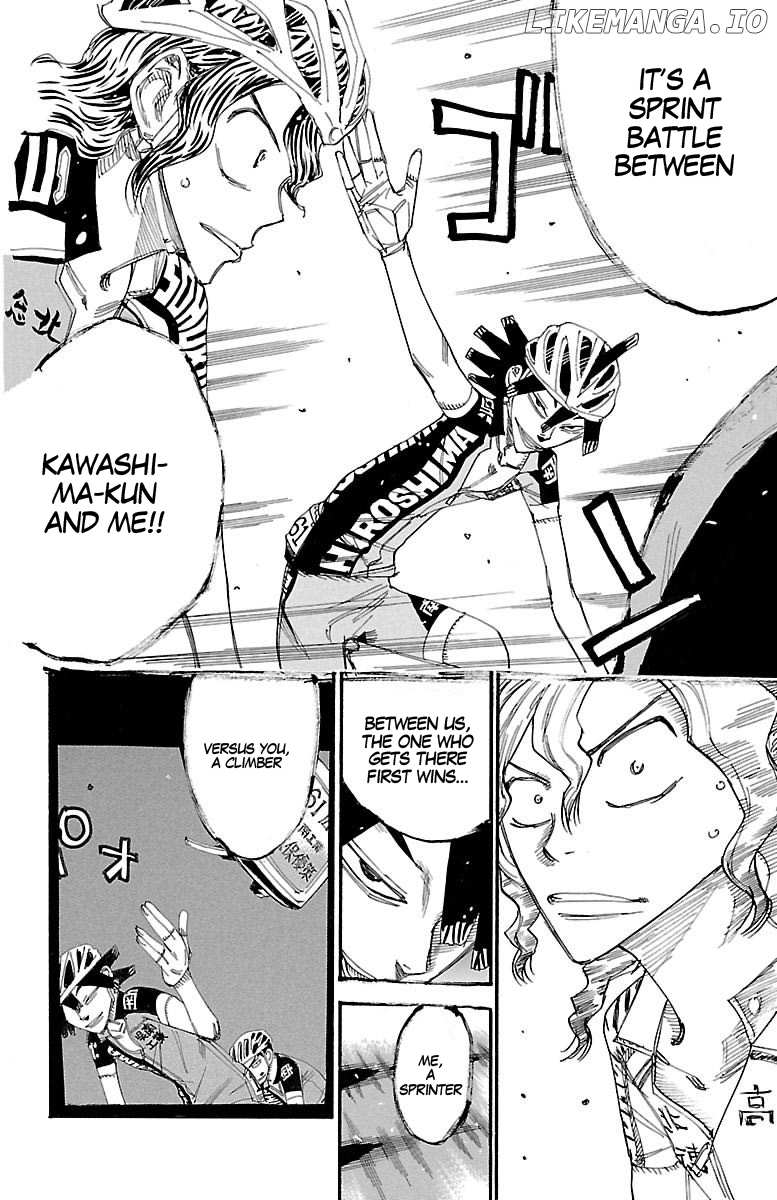 Yowamushi Pedal Chapter 441 - page 18