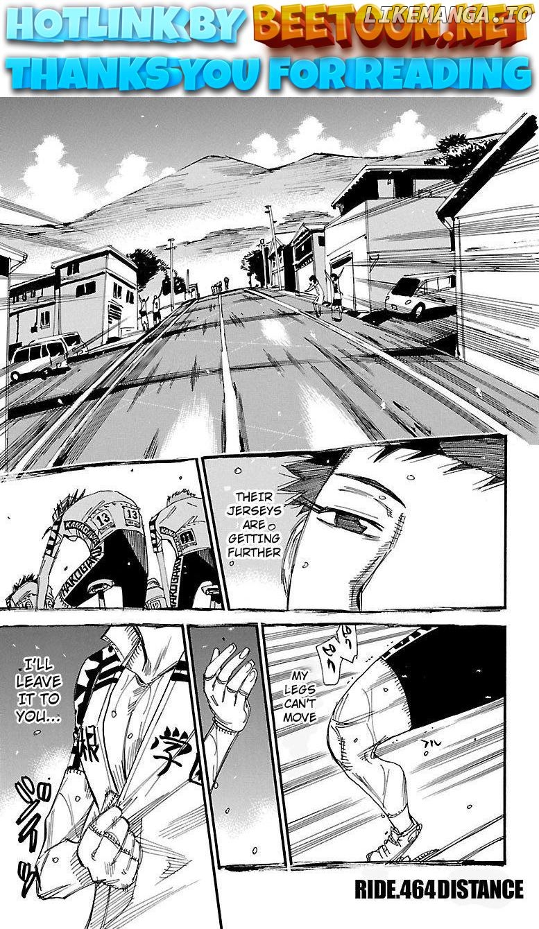 Yowamushi Pedal Chapter 464 - page 1