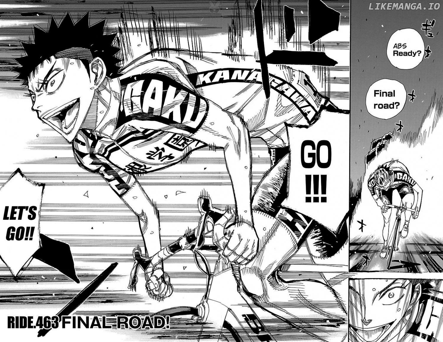 Yowamushi Pedal Chapter 463 - page 2