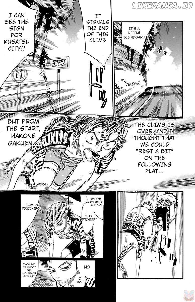 Yowamushi Pedal Chapter 461 - page 15