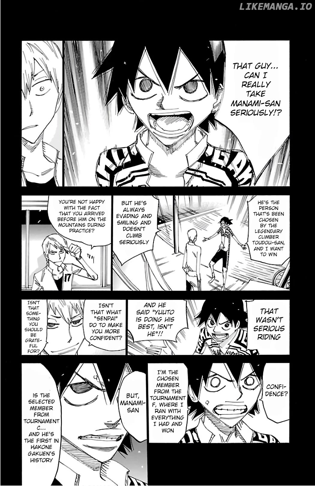 Yowamushi Pedal Chapter 488 - page 14