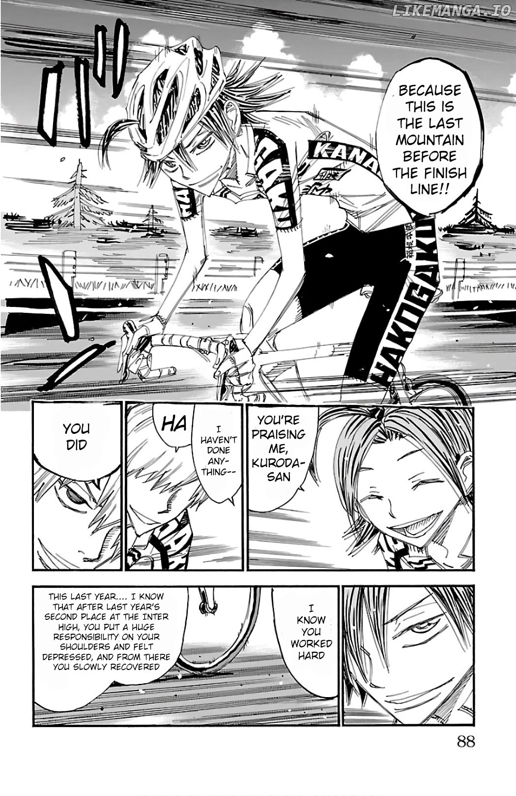 Yowamushi Pedal Chapter 488 - page 16