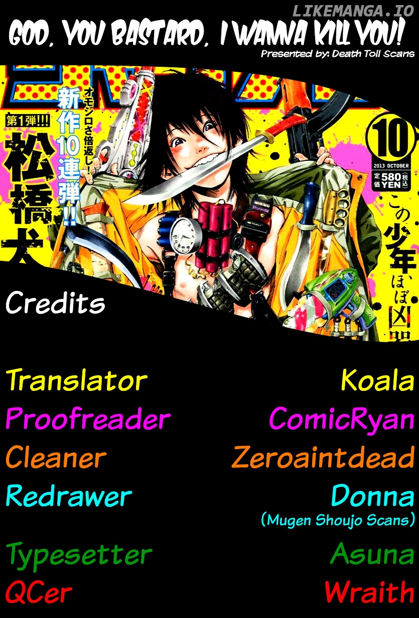 Kami-sama, Ki-sama o Koroshitai. chapter 16 - page 37