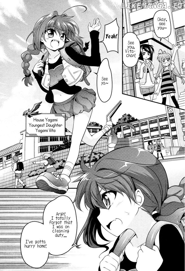 Mahou Shoujo Lyrical Nanoha Innocents chapter 0.1 - page 14