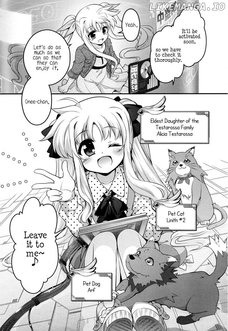 Mahou Shoujo Lyrical Nanoha Innocents chapter 0.1 - page 9