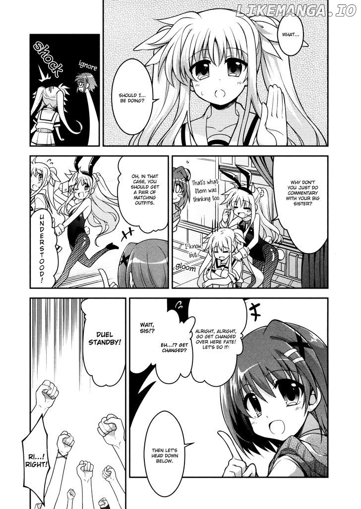 Mahou Shoujo Lyrical Nanoha Innocents chapter 5 - page 8