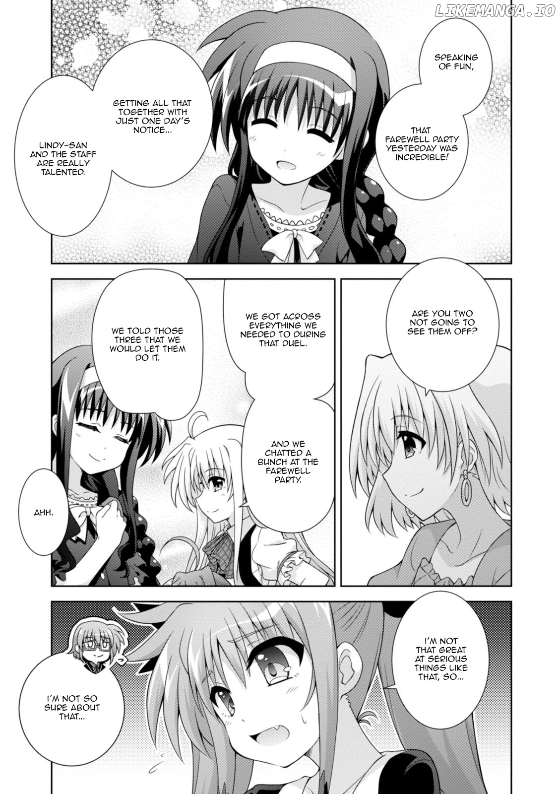 Mahou Shoujo Lyrical Nanoha Innocents chapter 17 - page 28