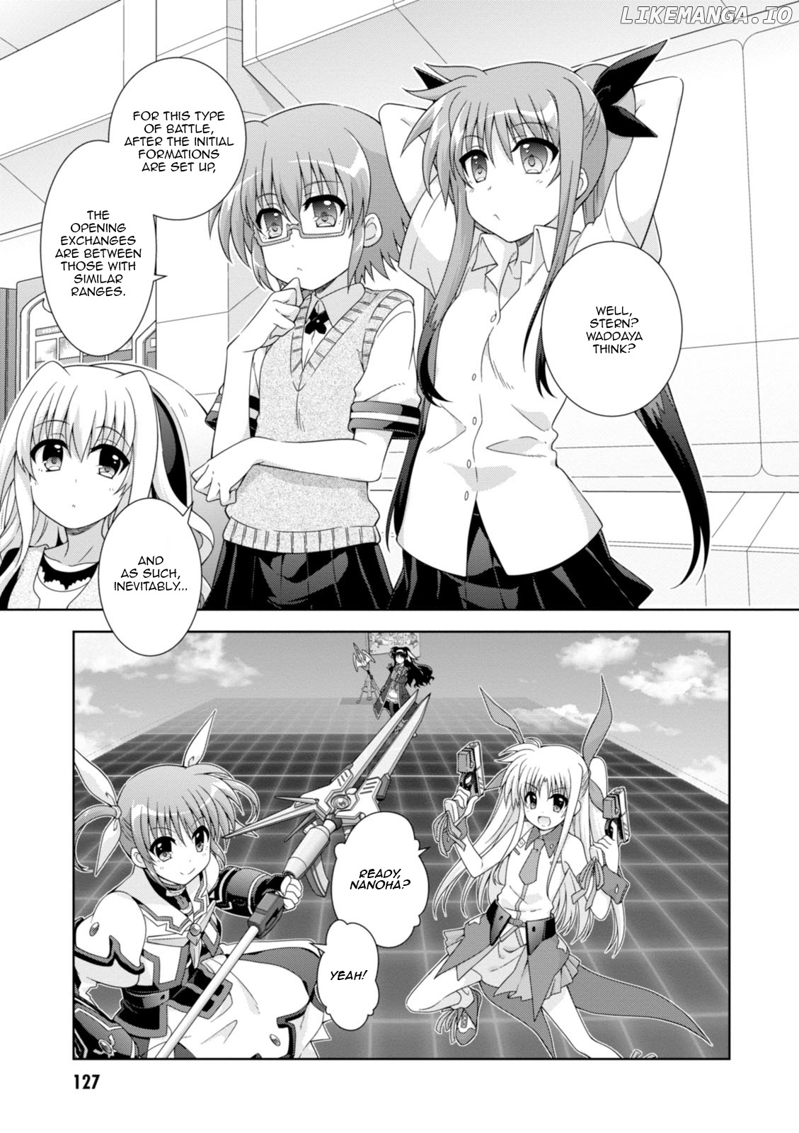 Mahou Shoujo Lyrical Nanoha Innocents chapter 17 - page 5