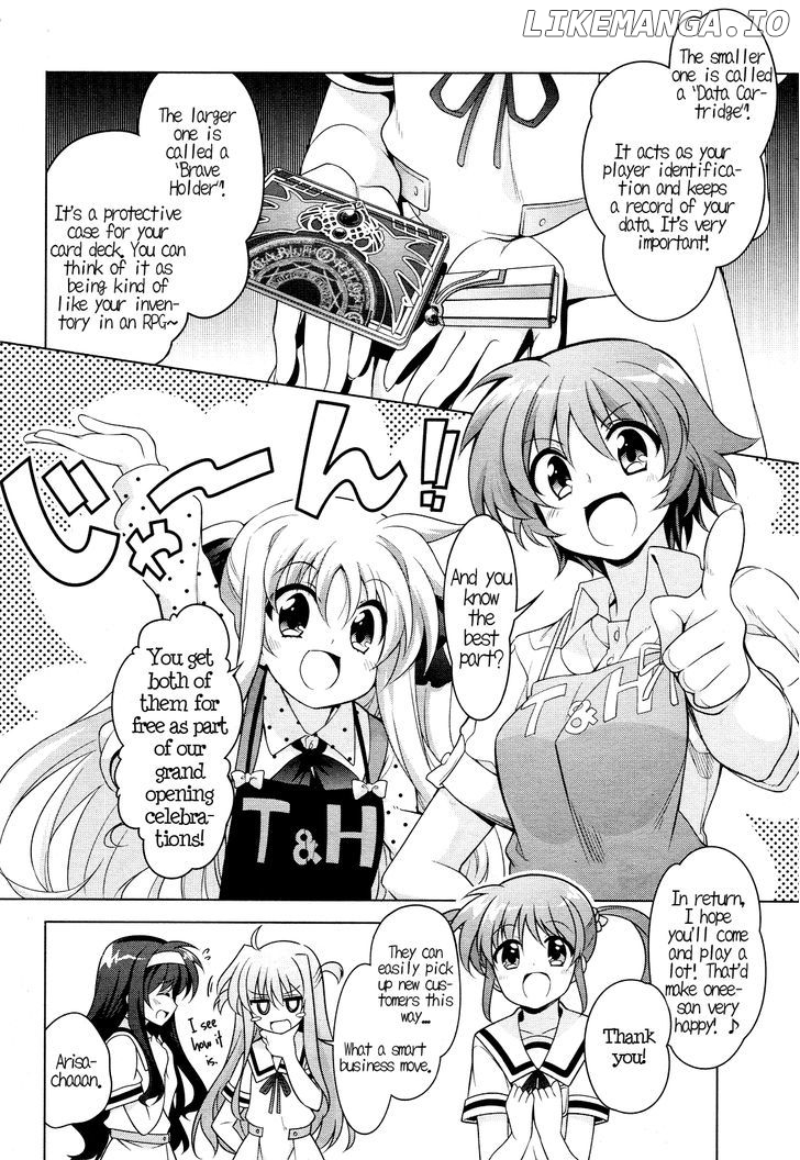 Mahou Shoujo Lyrical Nanoha Innocents chapter 1 - page 12