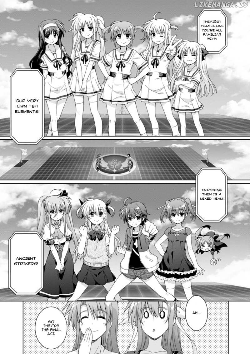 Mahou Shoujo Lyrical Nanoha Innocents chapter 16 - page 15