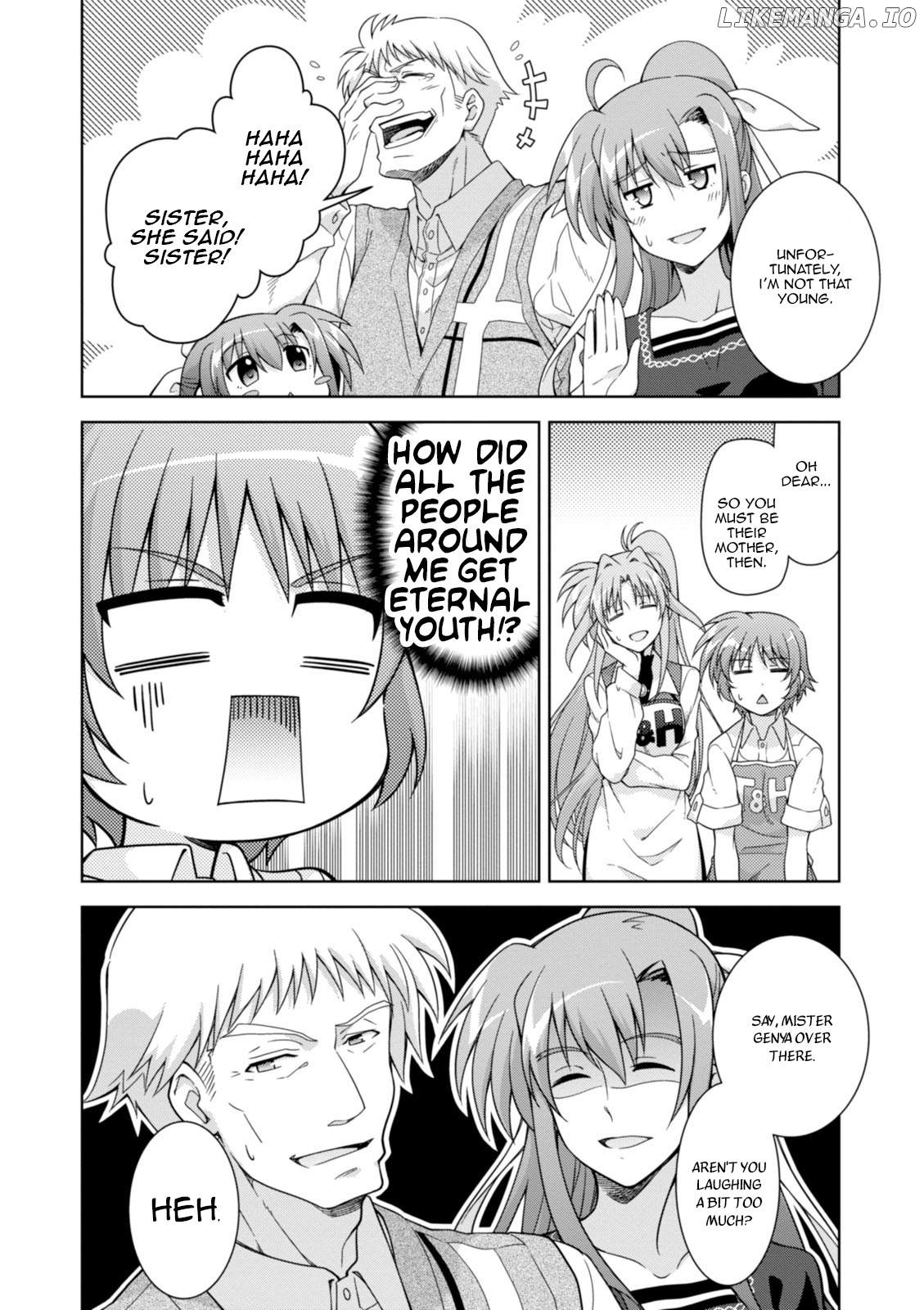 Mahou Shoujo Lyrical Nanoha Innocents chapter 16 - page 4