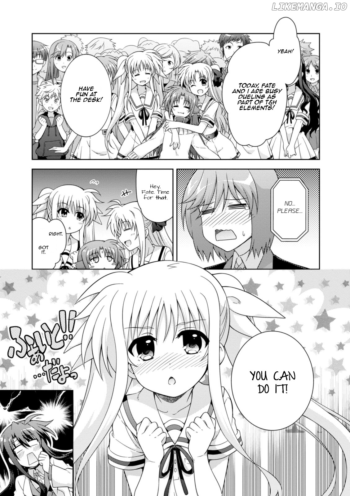 Mahou Shoujo Lyrical Nanoha Innocents chapter 16 - page 7