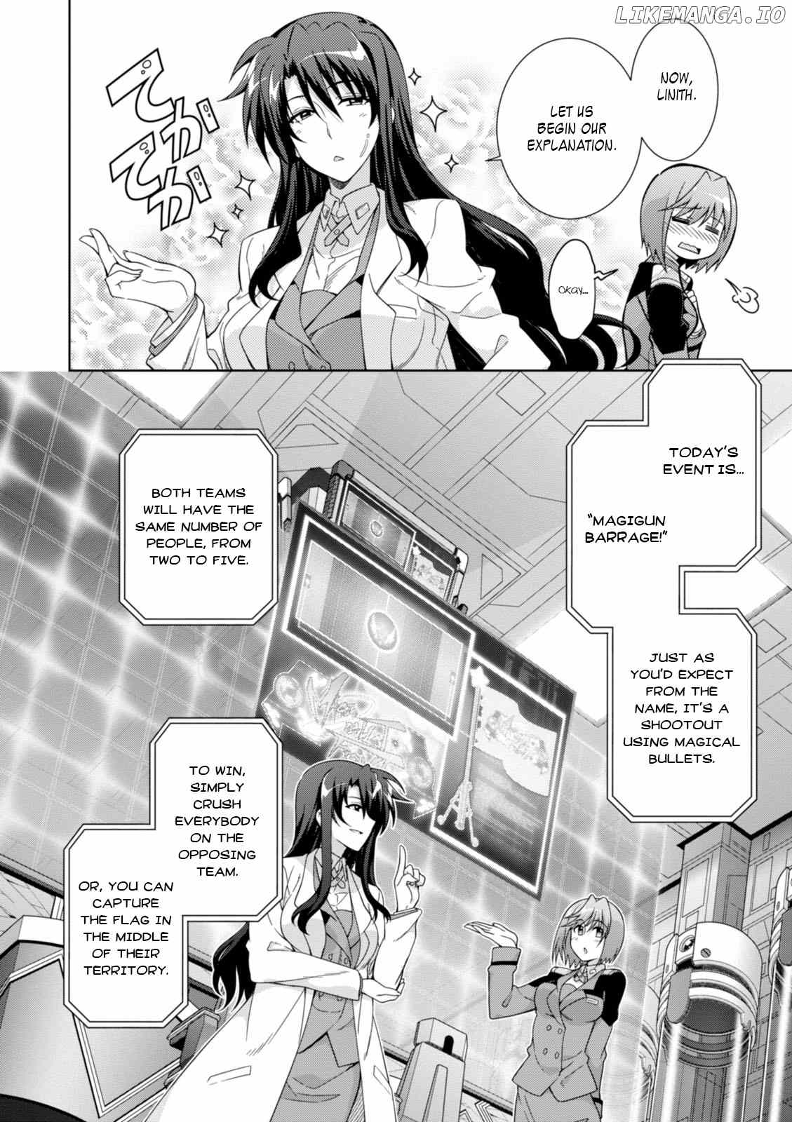 Mahou Shoujo Lyrical Nanoha Innocents chapter 16 - page 8