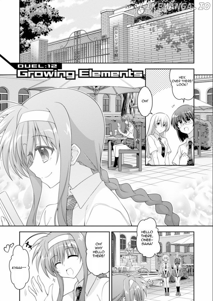 Mahou Shoujo Lyrical Nanoha Innocents chapter 12 - page 1