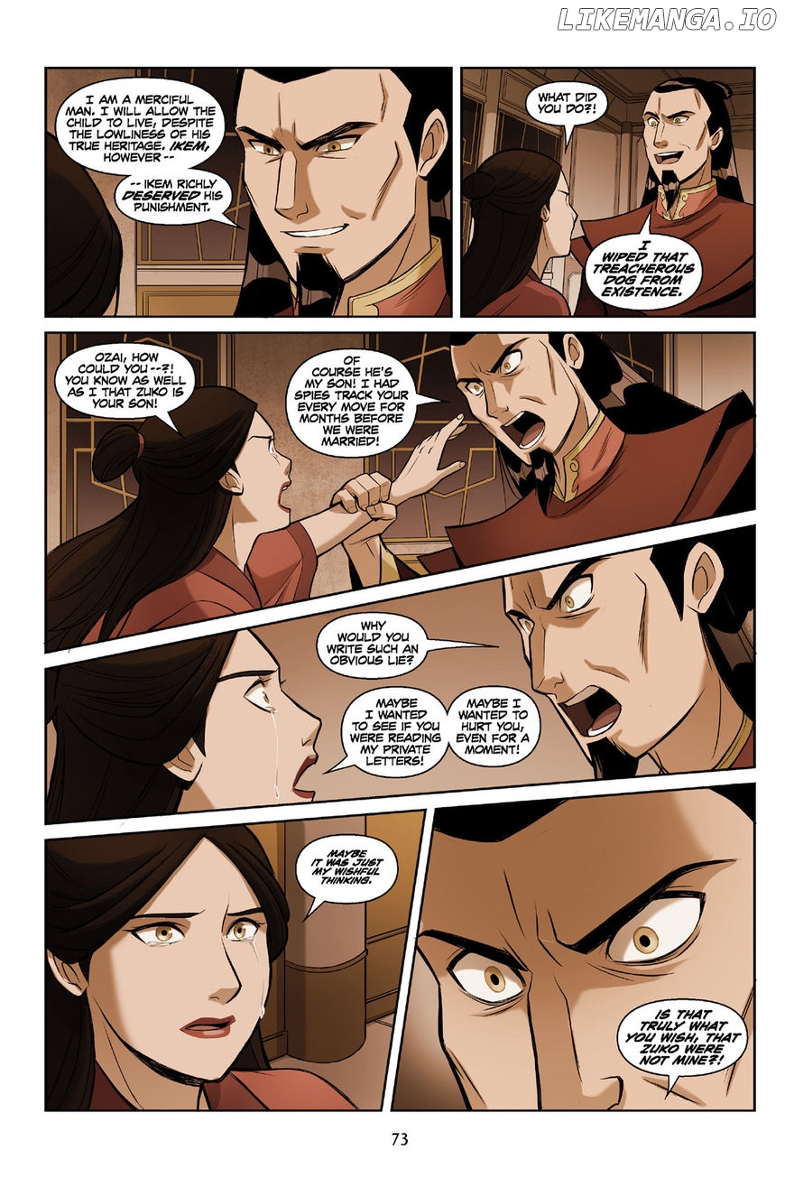 Avatar The Last Airbender - The Promise chapter 3 - page 73