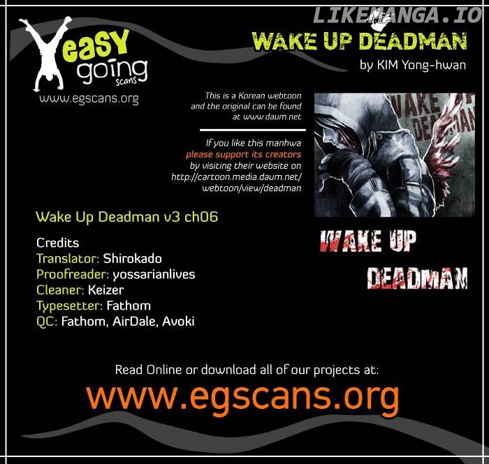 Wake Up Deadman chapter 62 - page 1