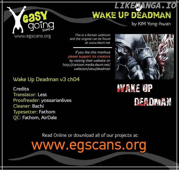 Wake Up Deadman chapter 59 - page 1