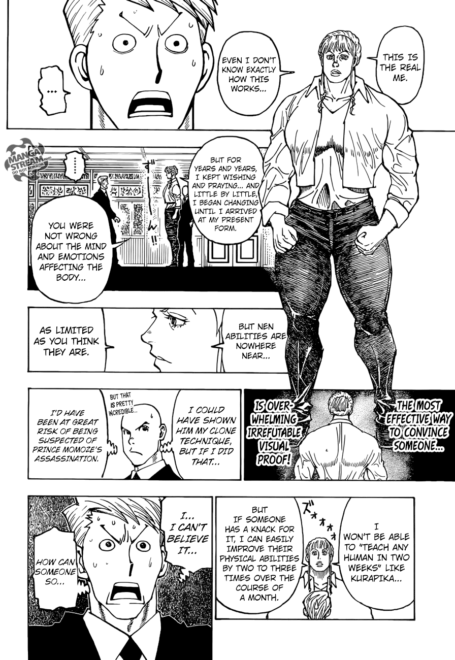 Hunter X Hunter chapter 375 - page 13