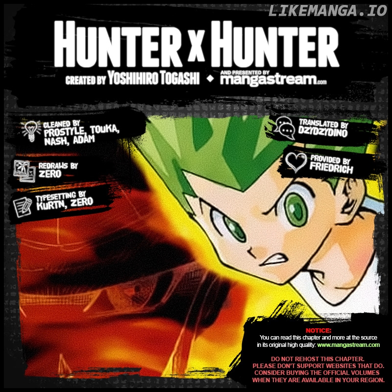 Hunter X Hunter chapter 375 - page 2