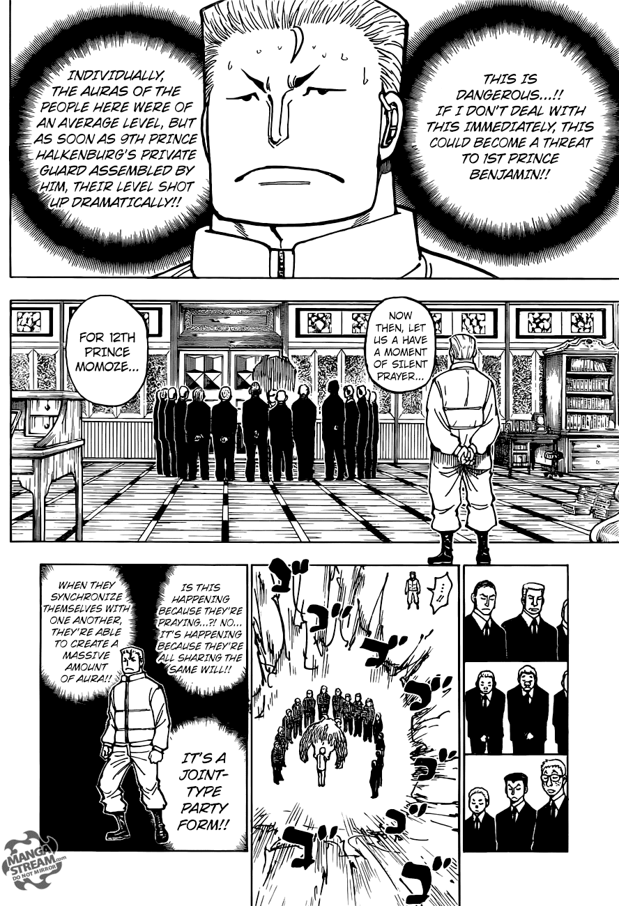 Hunter X Hunter chapter 375 - page 5