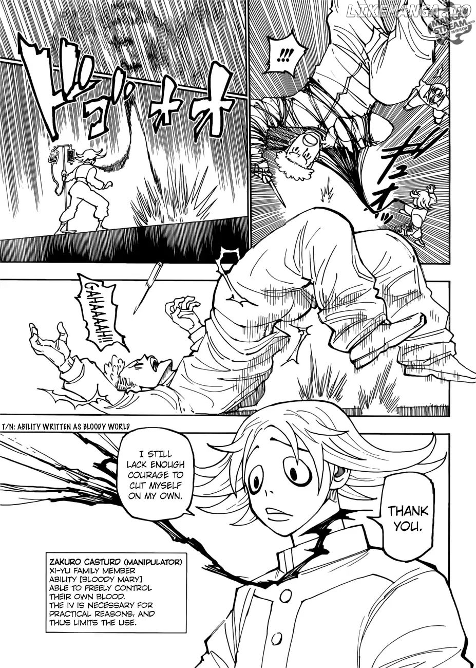 Hunter X Hunter chapter 390 - page 16