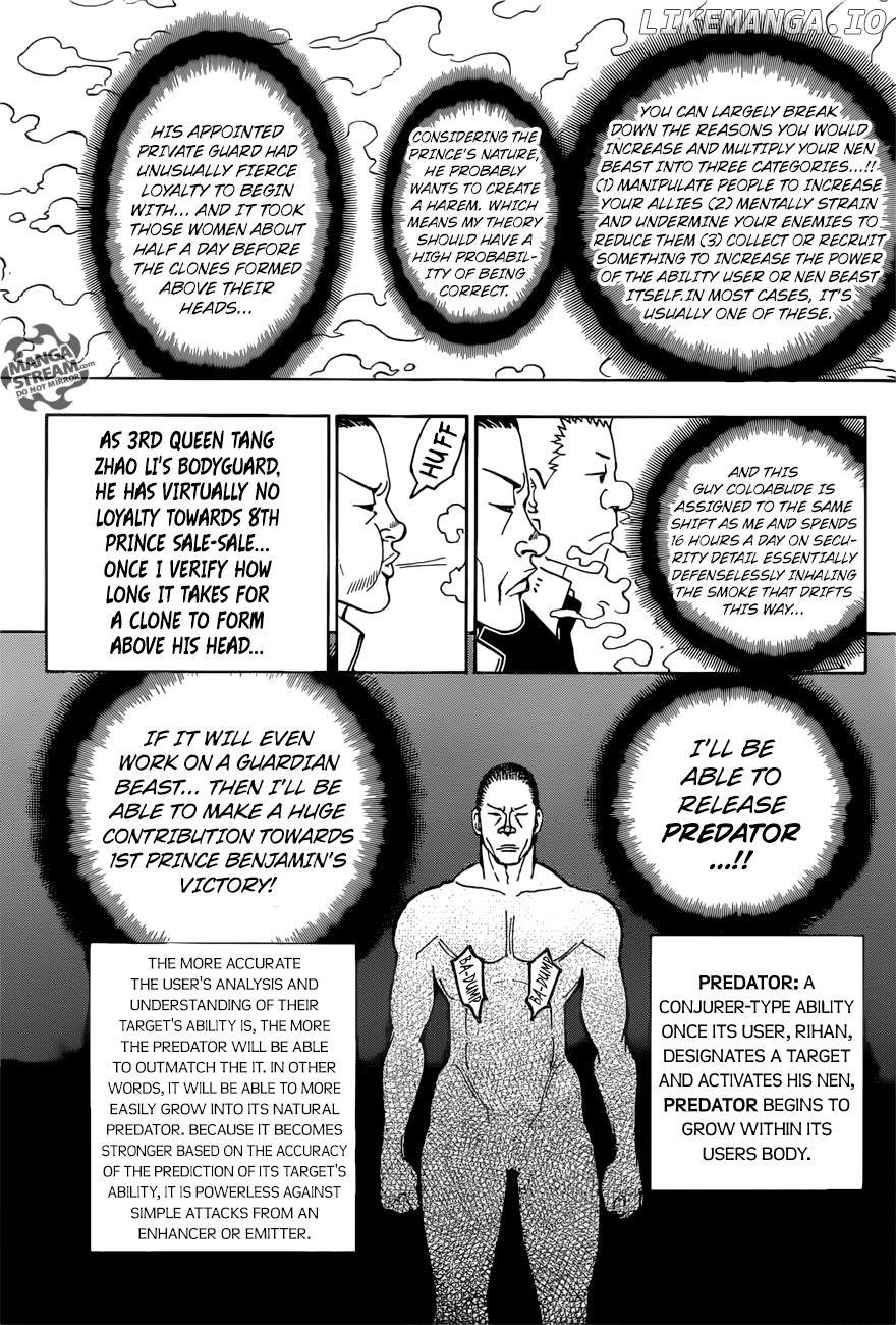 Hunter X Hunter chapter 374 - page 17