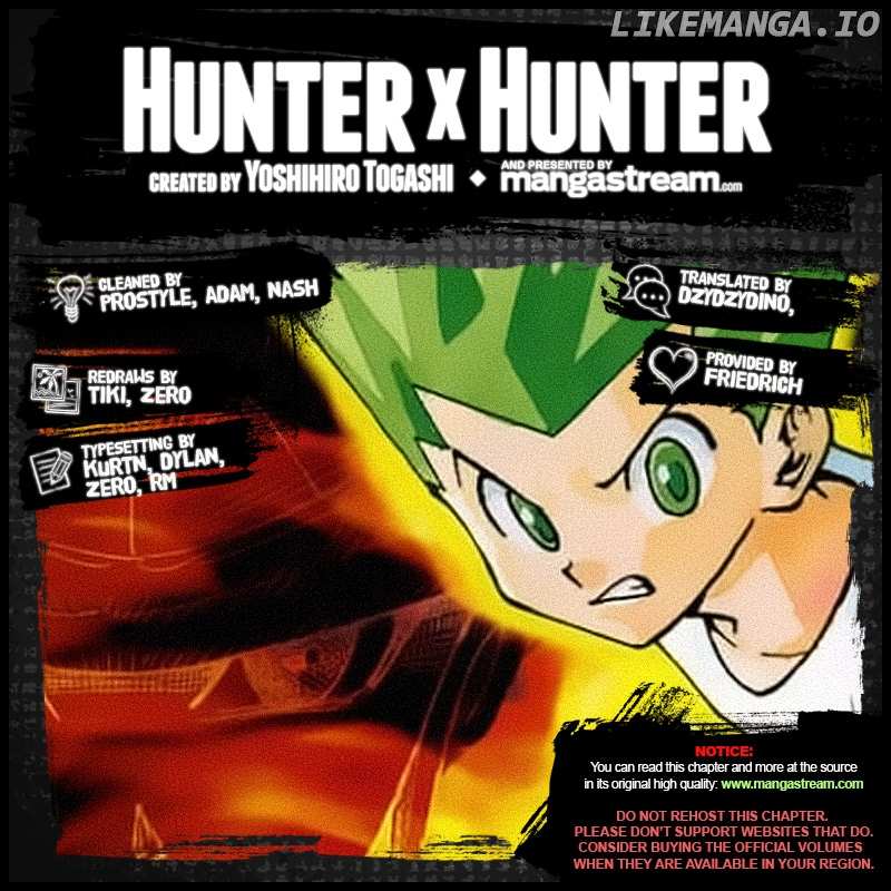Hunter X Hunter chapter 374 - page 2