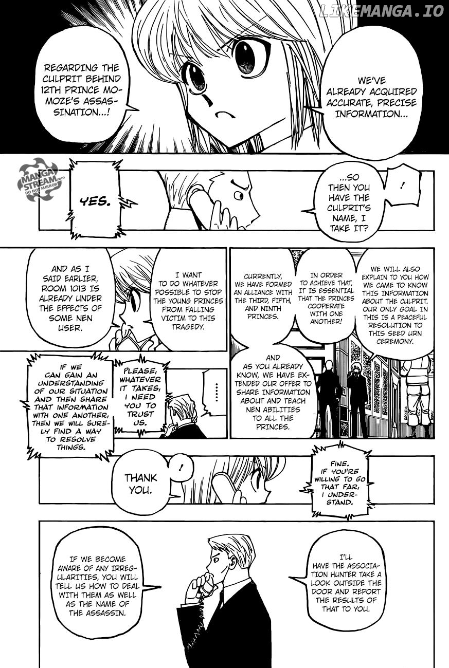 Hunter X Hunter chapter 374 - page 4