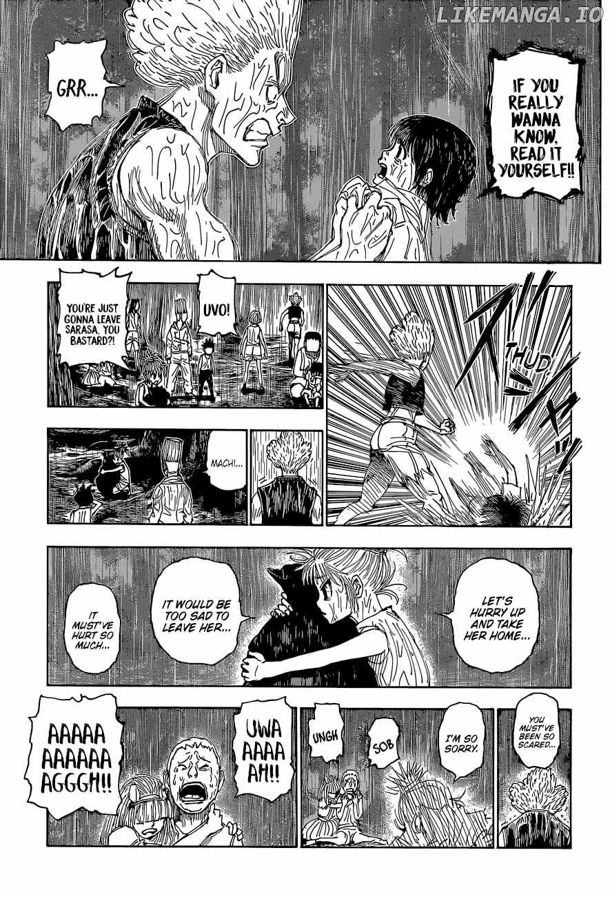 Hunter X Hunter chapter 397 - page 12