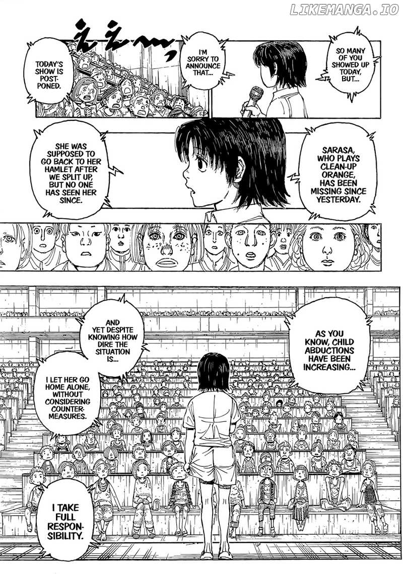 Hunter X Hunter chapter 397 - page 4