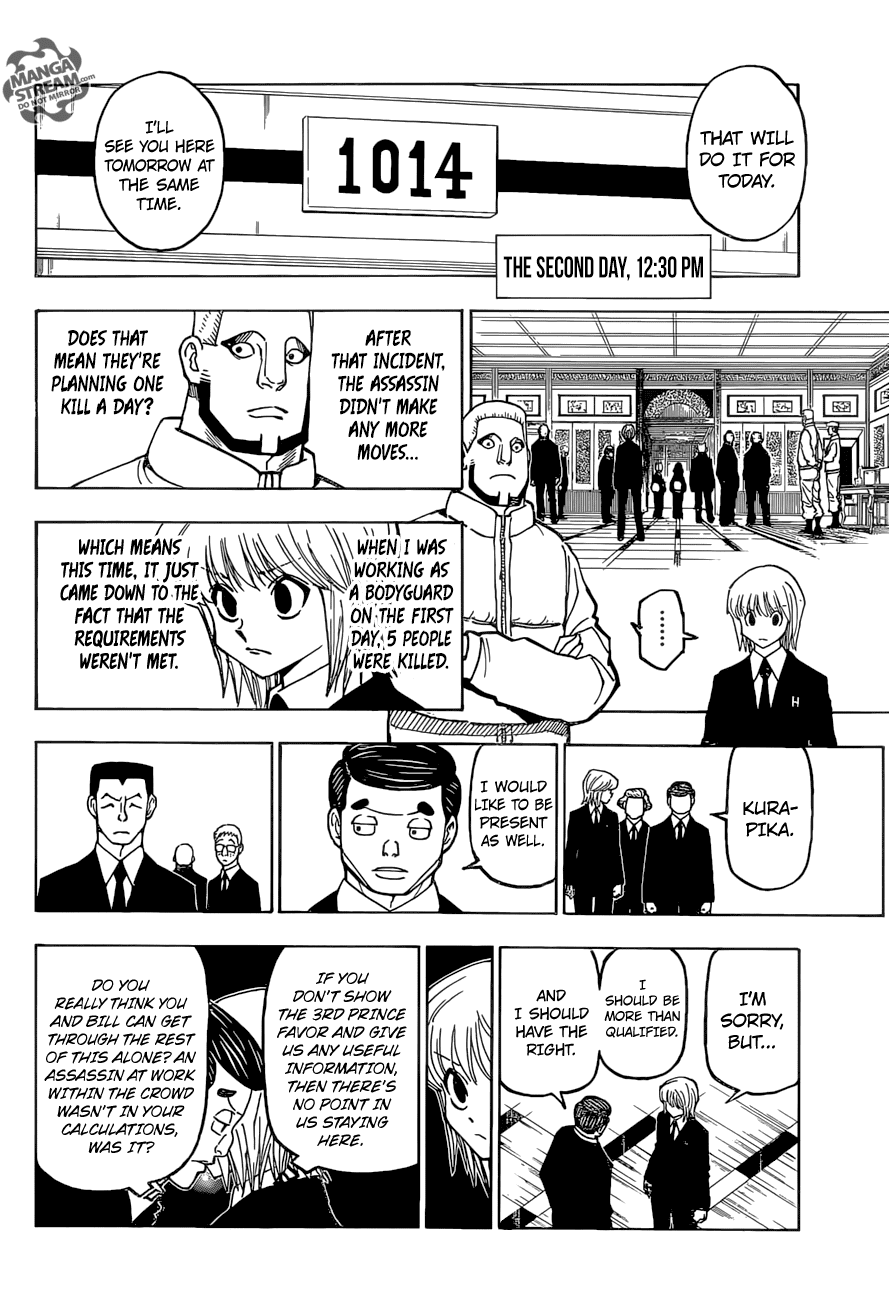 Hunter X Hunter chapter 372 - page 11