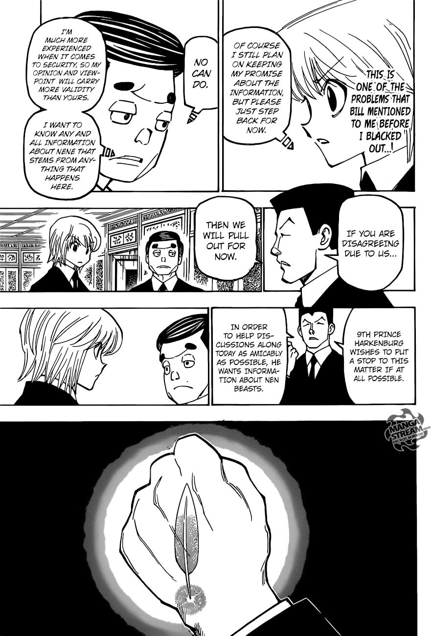 Hunter X Hunter chapter 372 - page 12