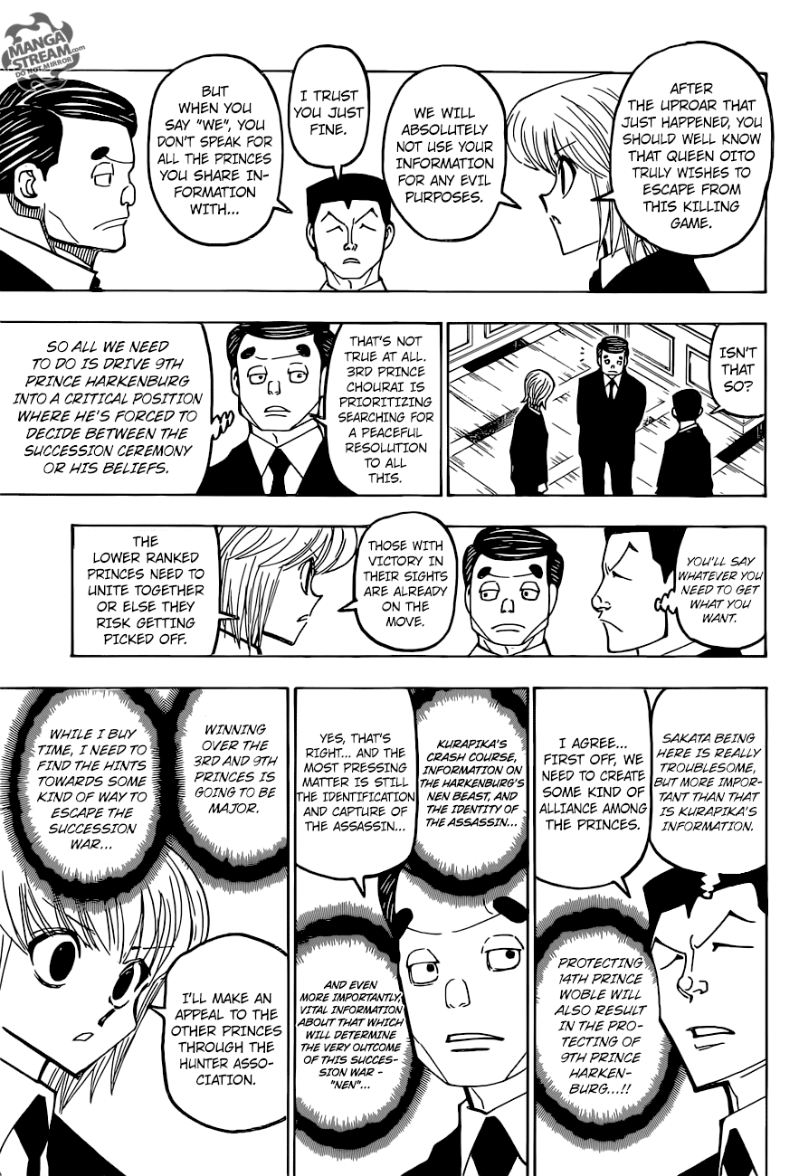 Hunter X Hunter chapter 372 - page 16