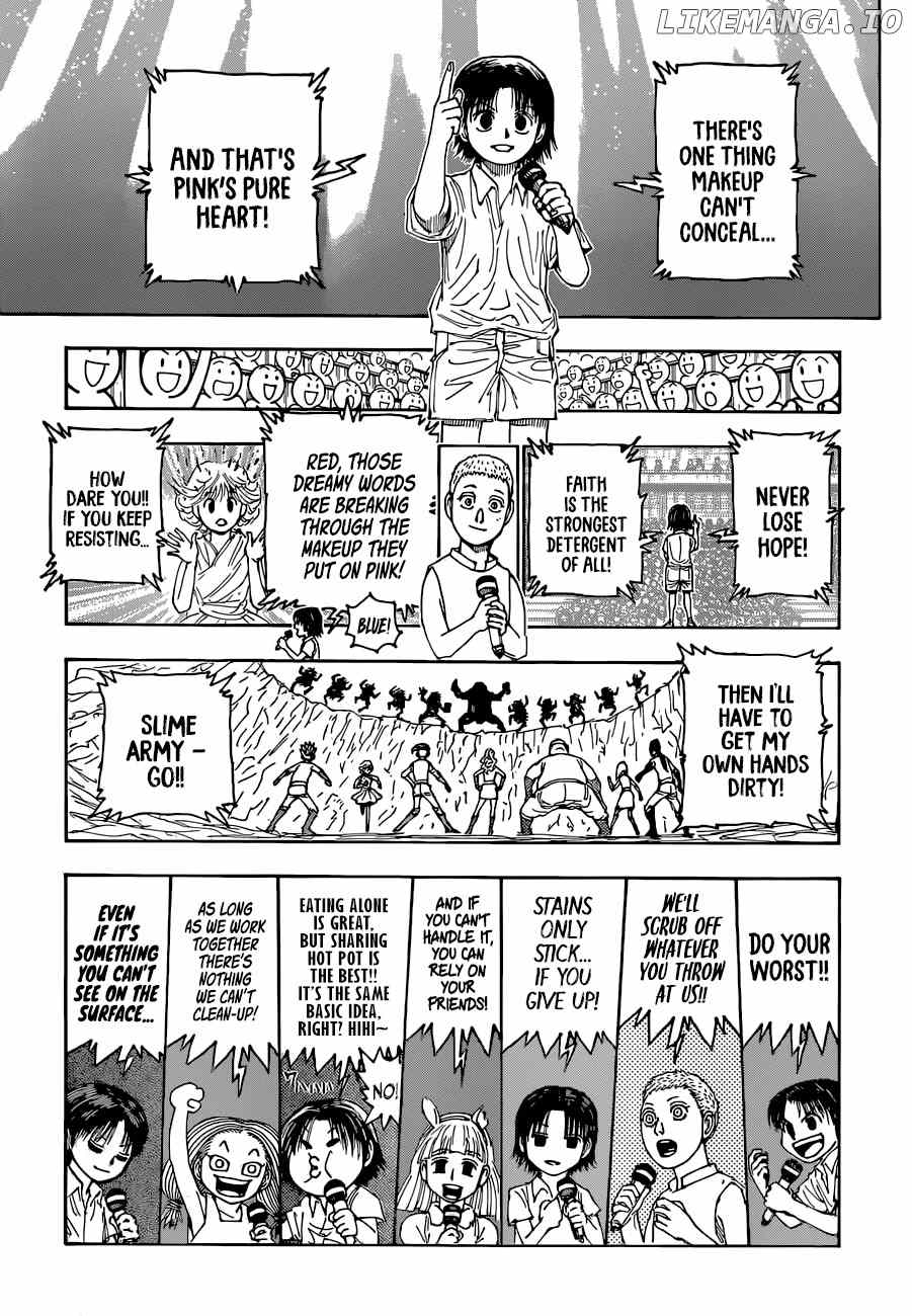 Hunter X Hunter chapter 396 - page 12