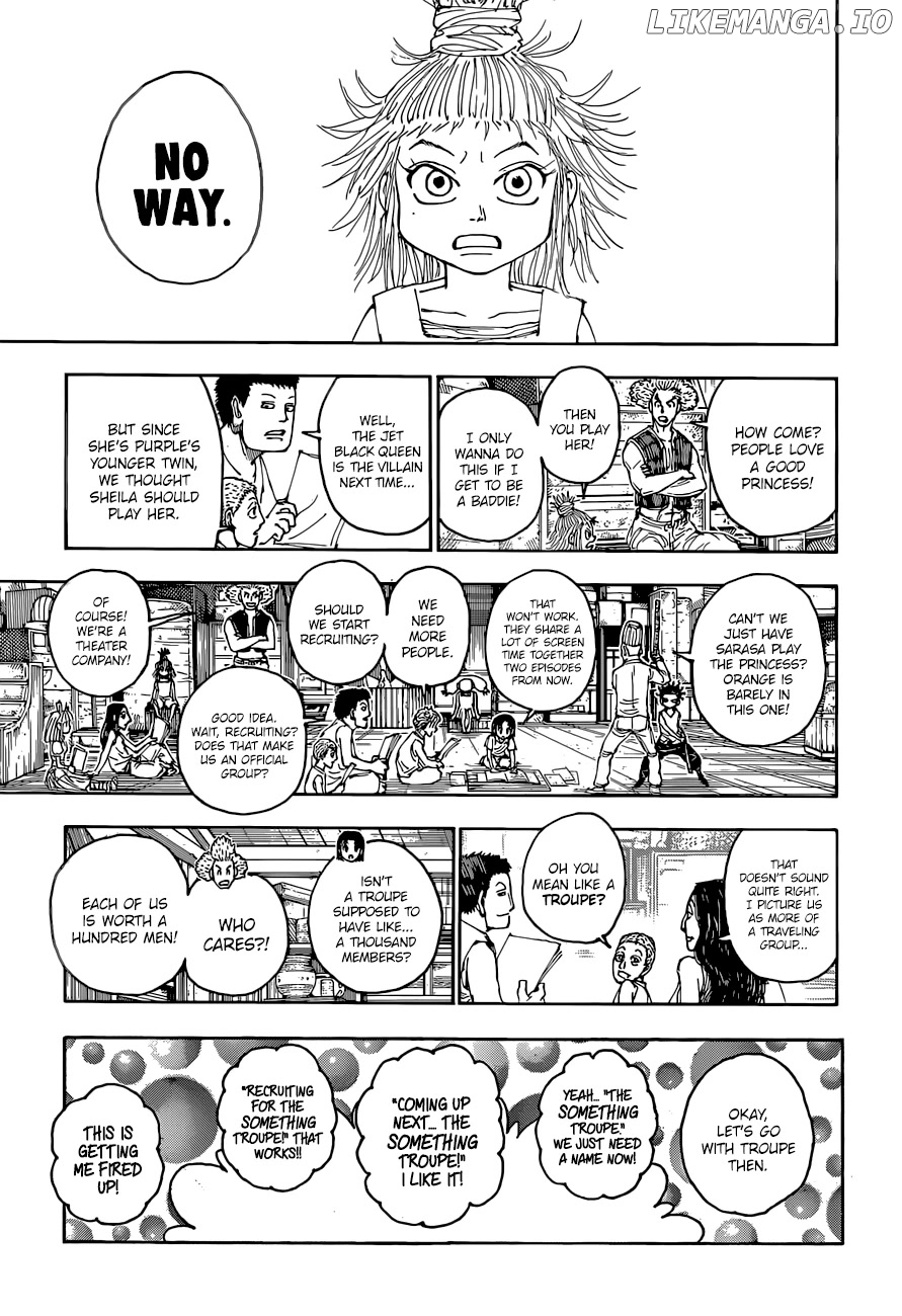 Hunter X Hunter chapter 396 - page 18