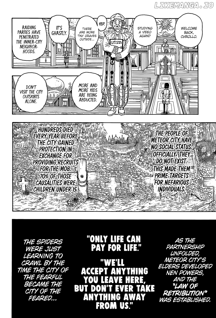 Hunter X Hunter chapter 395 - page 14