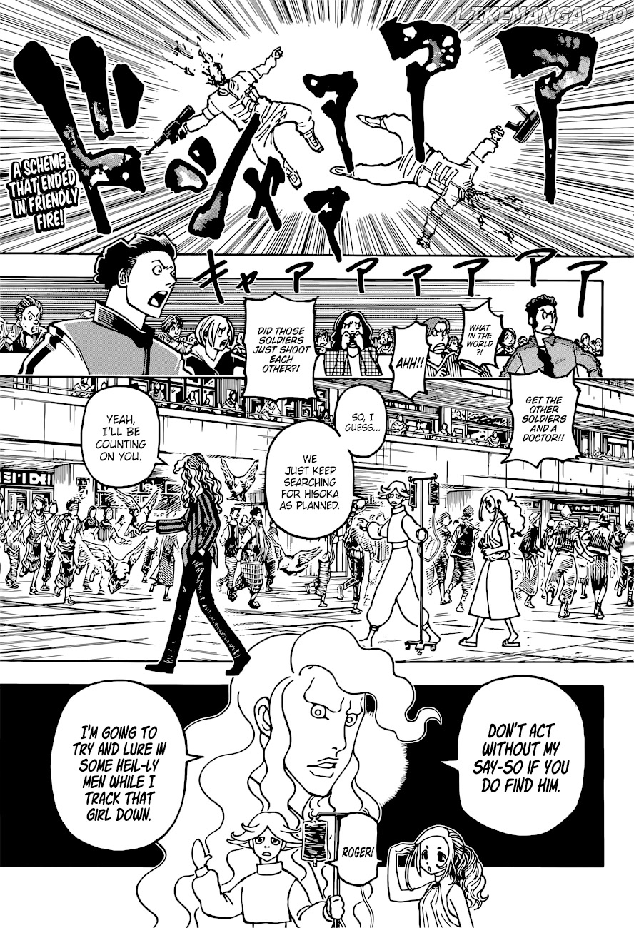 Hunter X Hunter chapter 391 - page 3