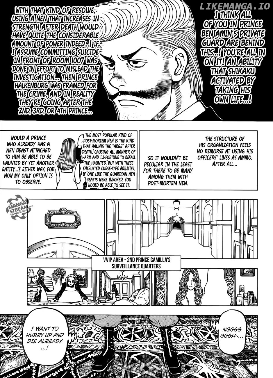 Hunter X Hunter chapter 389 - page 14