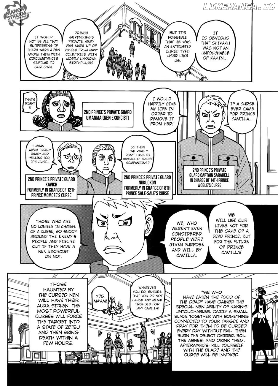 Hunter X Hunter chapter 389 - page 17