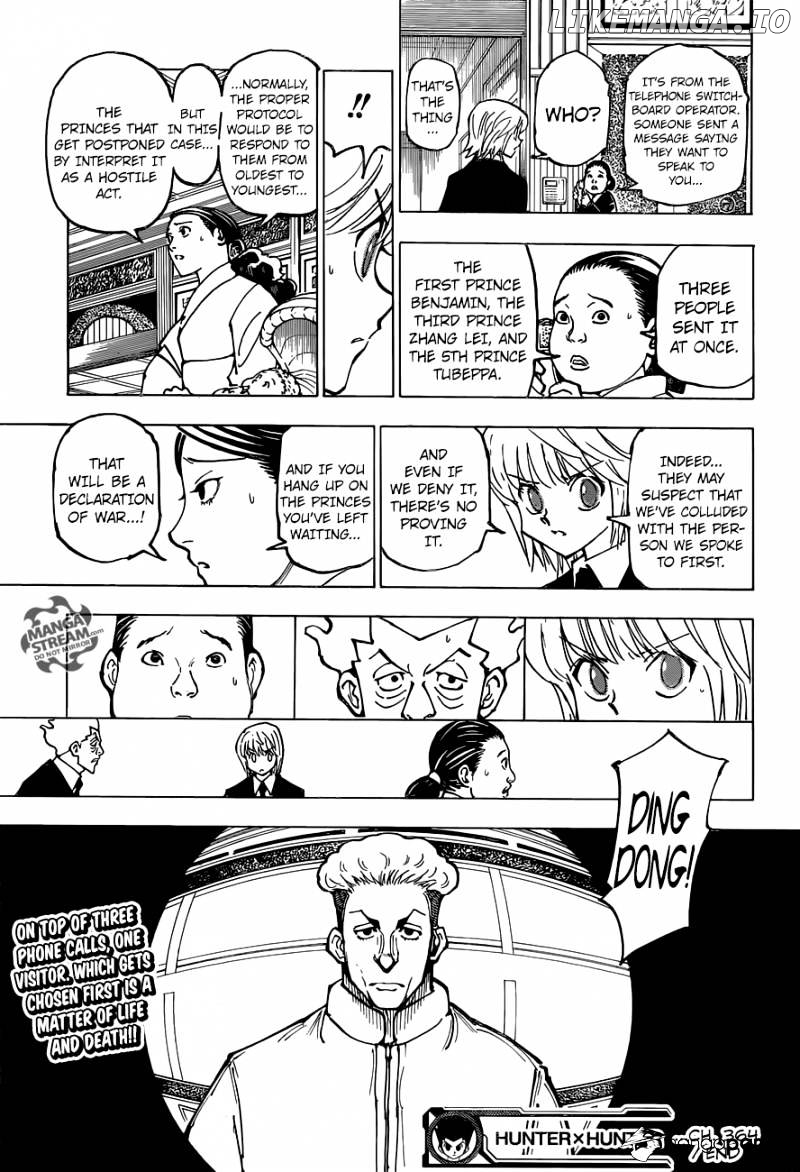 Hunter X Hunter chapter 364 - page 20